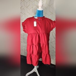 GIRLS red dress (Size 14)